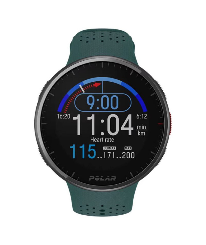 Relógio Polar Pacer Pro Teal/Green...