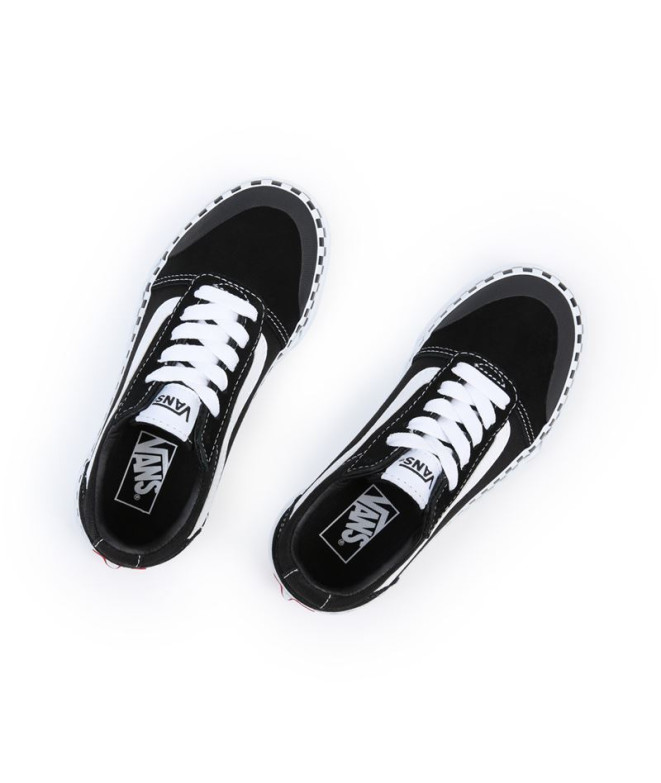 Sapatilhas Vans YT Ward DW Infantil Preto