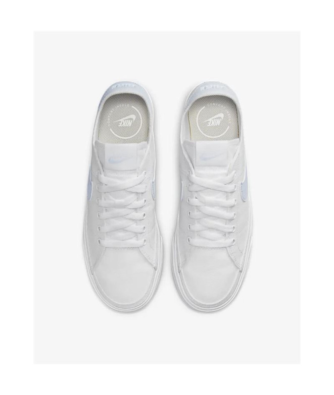 Zapatillas Nike Court Legacy Canvas Mujer White