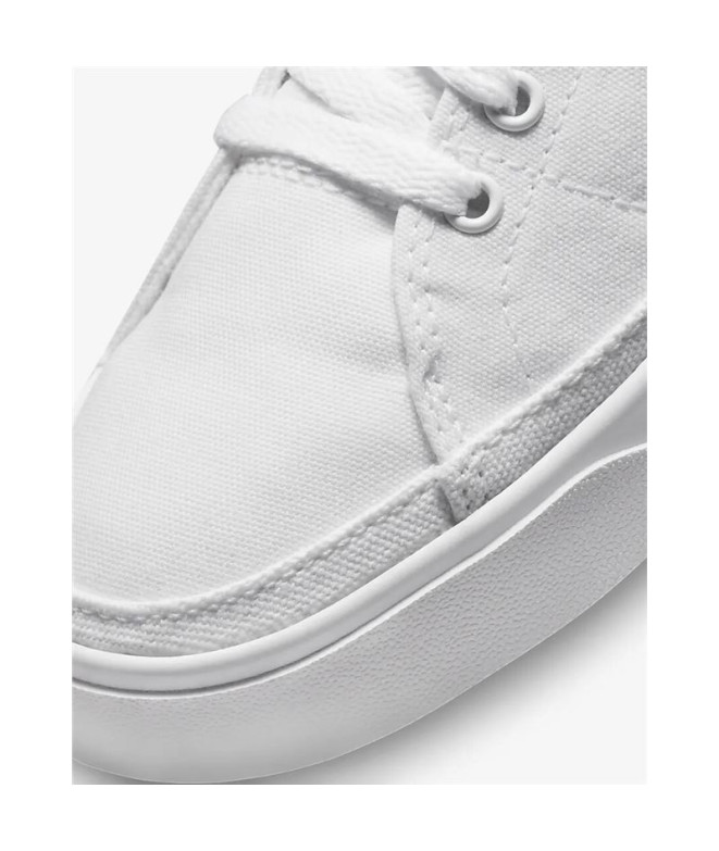 Zapatillas Nike Court Legacy Canvas Mujer White