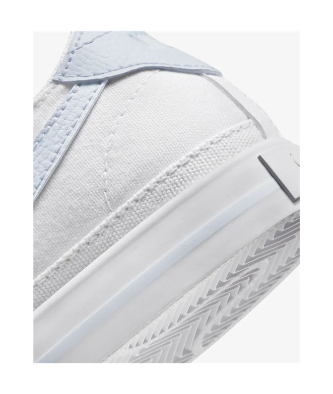 Chaussures Nike Court Femme Legacy Canvas Blanc