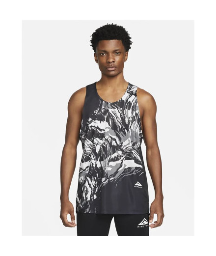 T-shirt Nike Trail Homme sans manches Rise 365 BK