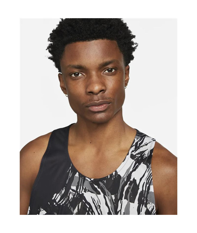 T-shirt Nike Trail Homme sans manches Rise 365 BK