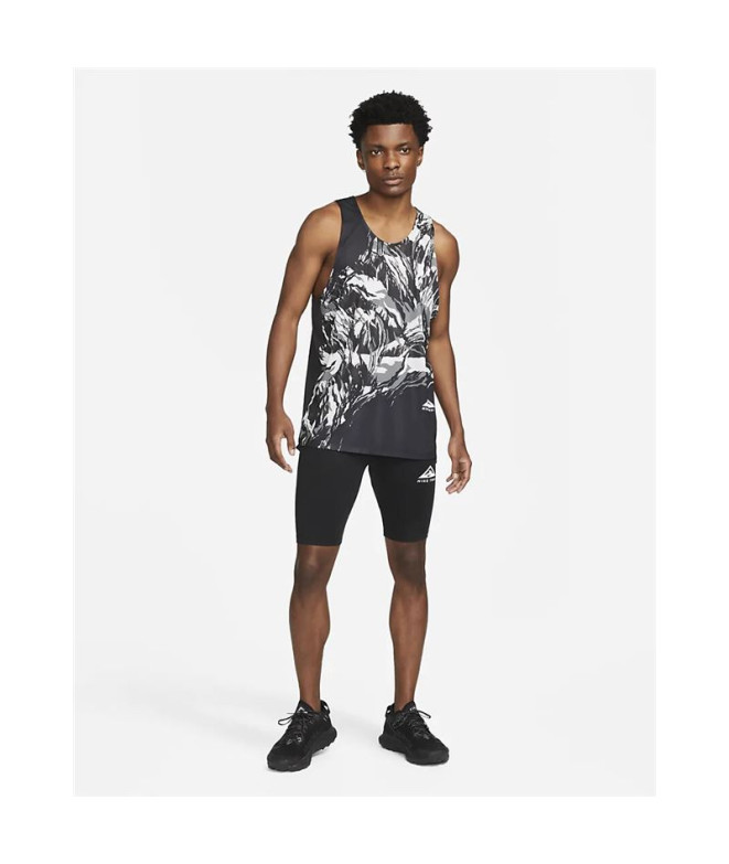 T-shirt Nike Trail Homme sans manches Rise 365 BK