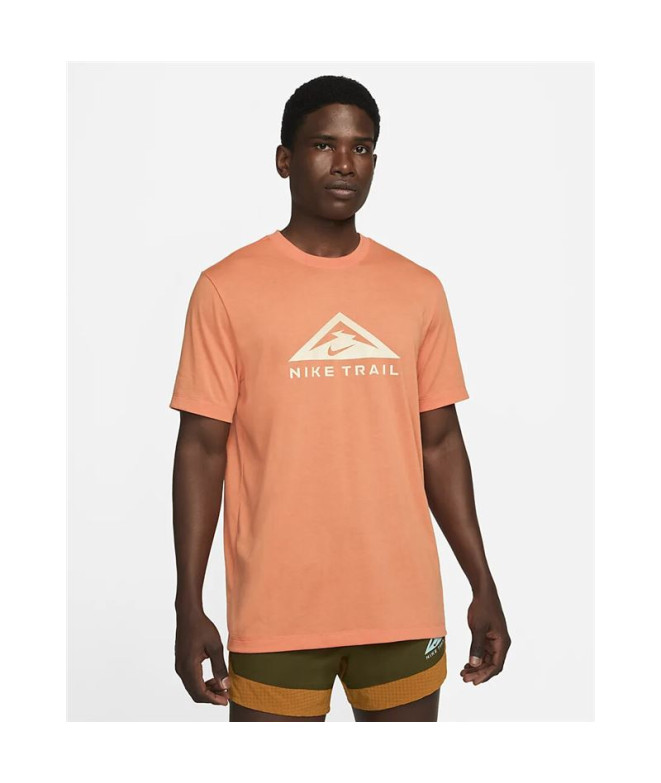 T-shirt Nike Dri-FIT Homme Orange