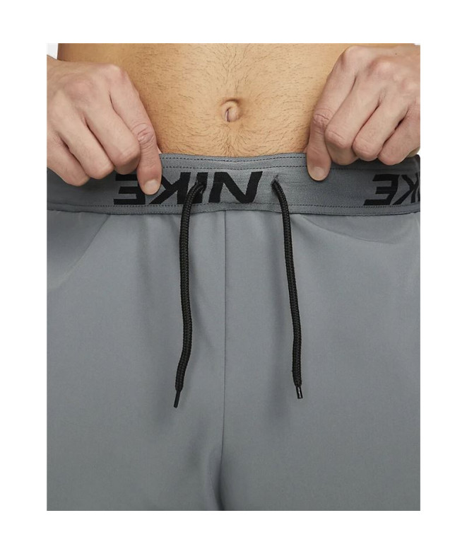 Calça Nike Homem Calções Dri-FIT Cinzento