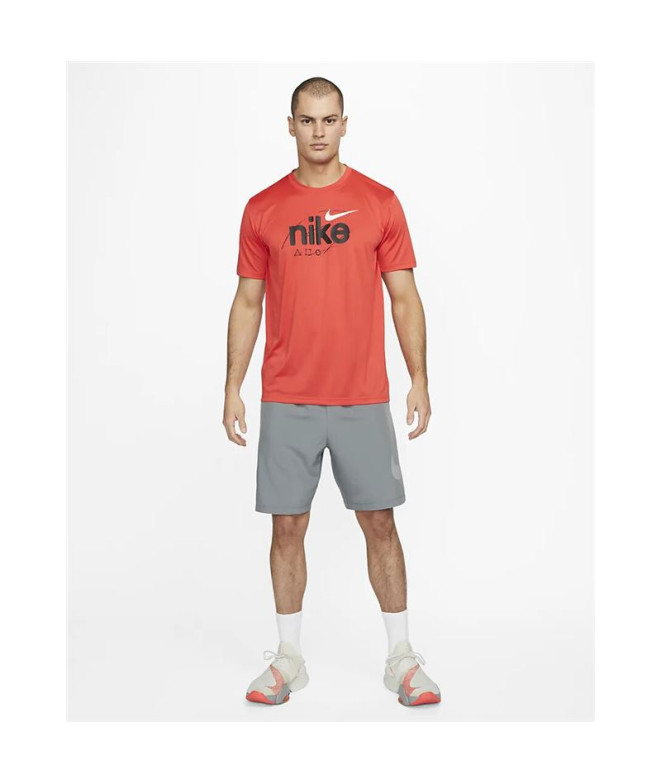 Calça Nike Homem Calções Dri-FIT Cinzento