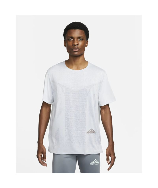 Camiseta Nike Homem Dri-FIT Rise 365 Cinzento