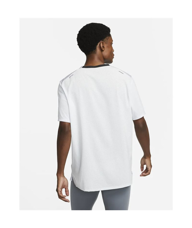 Camiseta Nike Homem Dri-FIT Rise 365 Cinzento