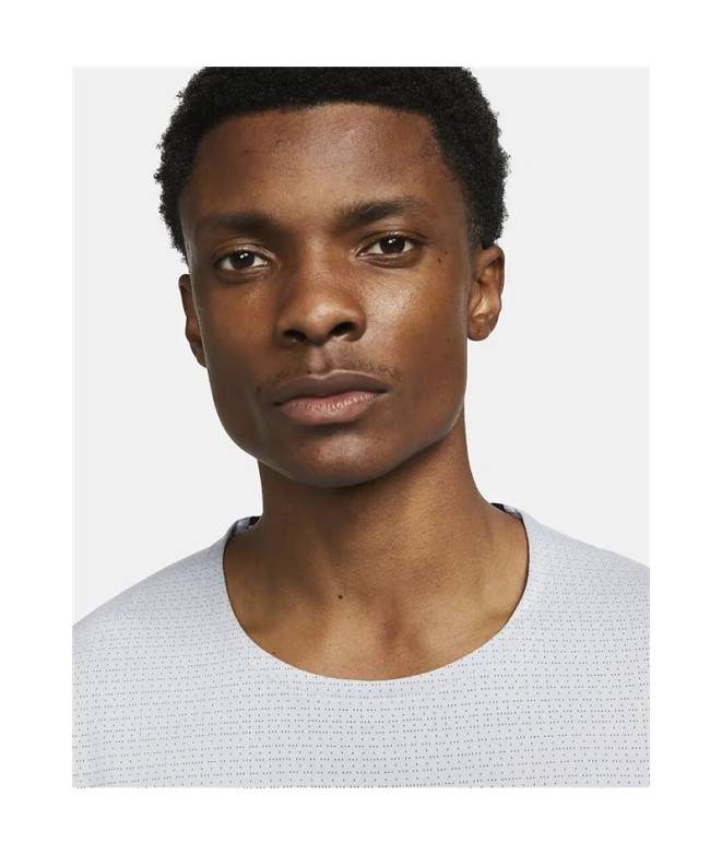 T-shirt Nike Homme Dri-FIT Rise 365 Gris