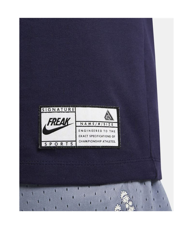 Camiseta de baloncesto Nike Gianni Hombre Blue