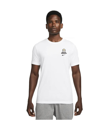 Camiseta basquetebol Nike Homem de LeBron White