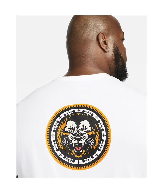 T-shirt basket-ball Nike Homme de LeBron White