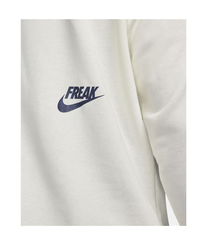 Sudadera de baloncesto Nike Gianni Hombre White