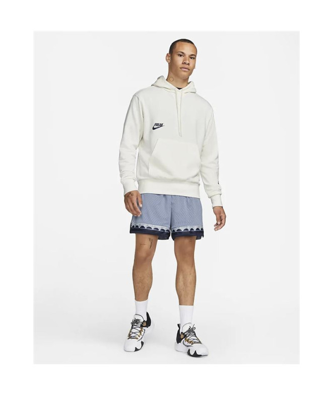 Sudadera de baloncesto Nike Gianni Hombre White