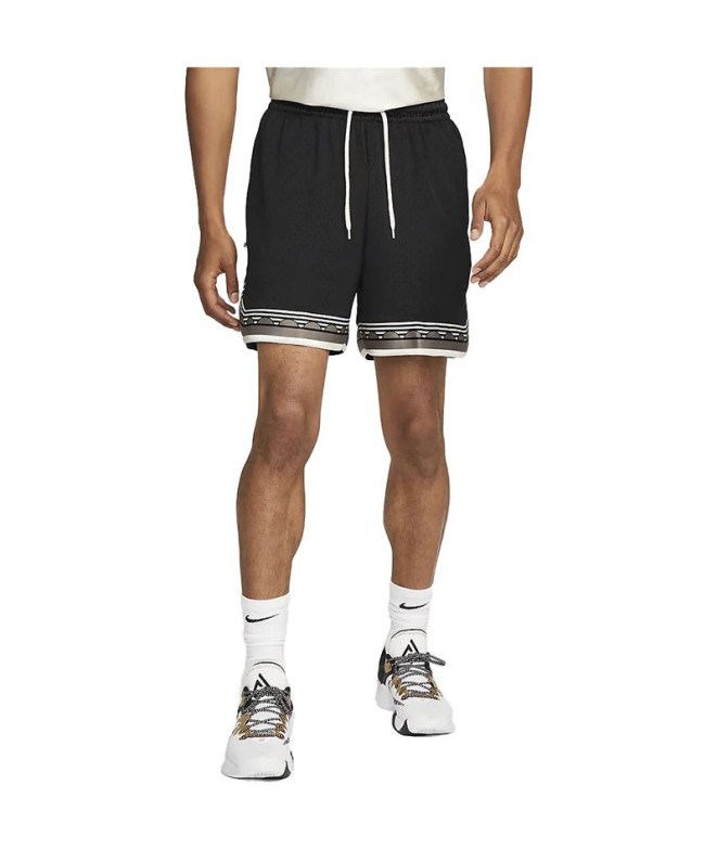 Calças de basquetebol Nike Gianni Homem Preto