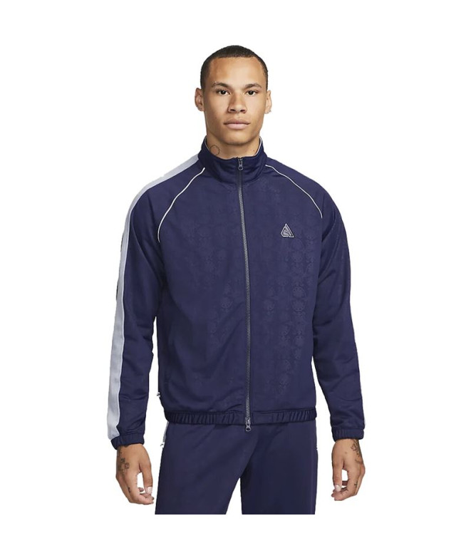 Veste de basket-ball Nike Gianni Hommes Bleu