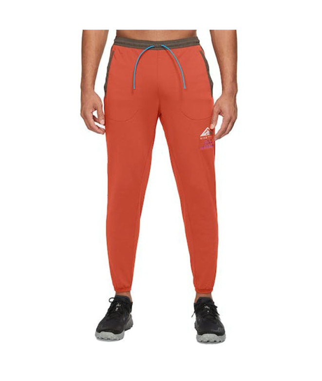 Pantalon de running Nike Man Orange