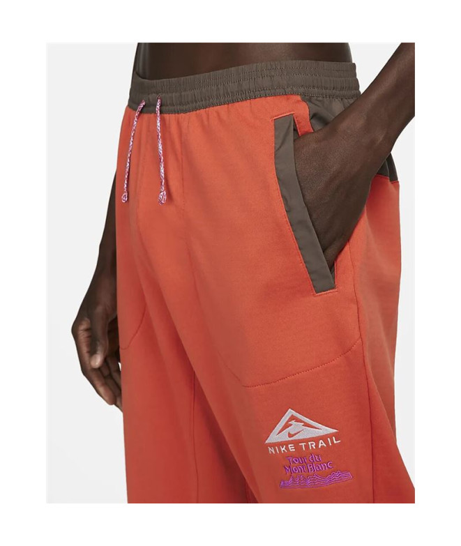 Pantalones de trail running Nike Hombre Orange