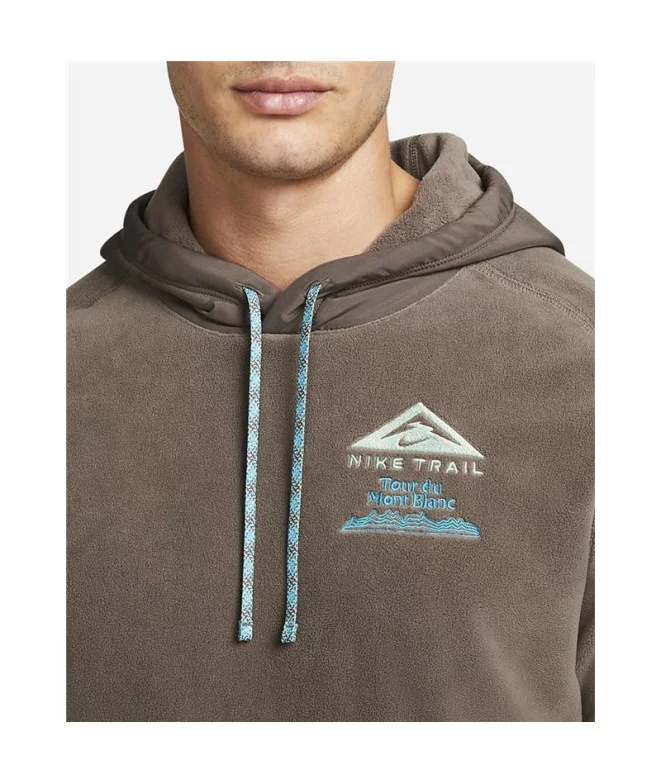 Sweat trail Nike Homme de Mount Blanc Grey