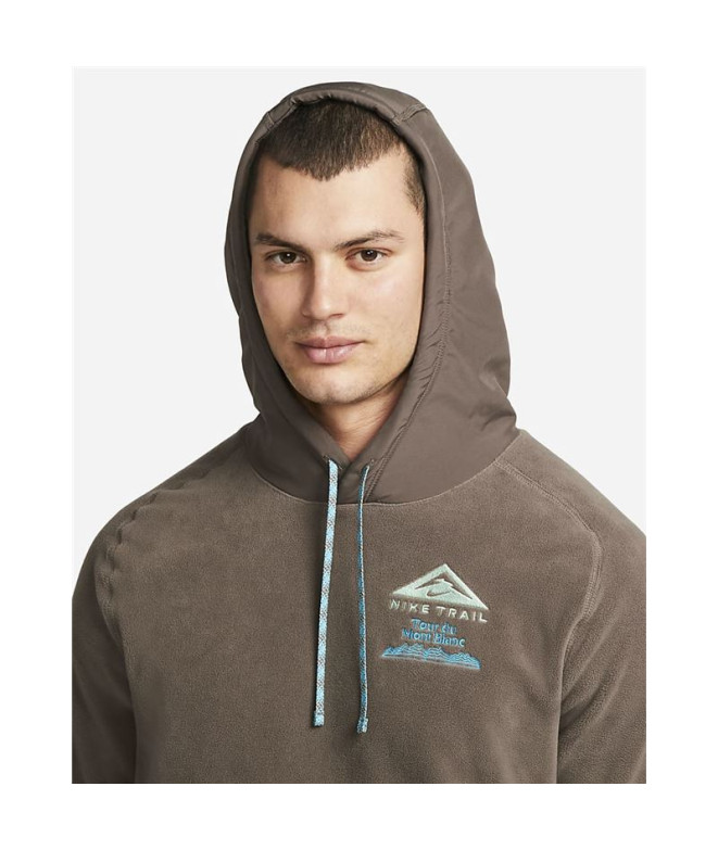 Sudadera de trail Nike Mount Blanc Hombre Grey
