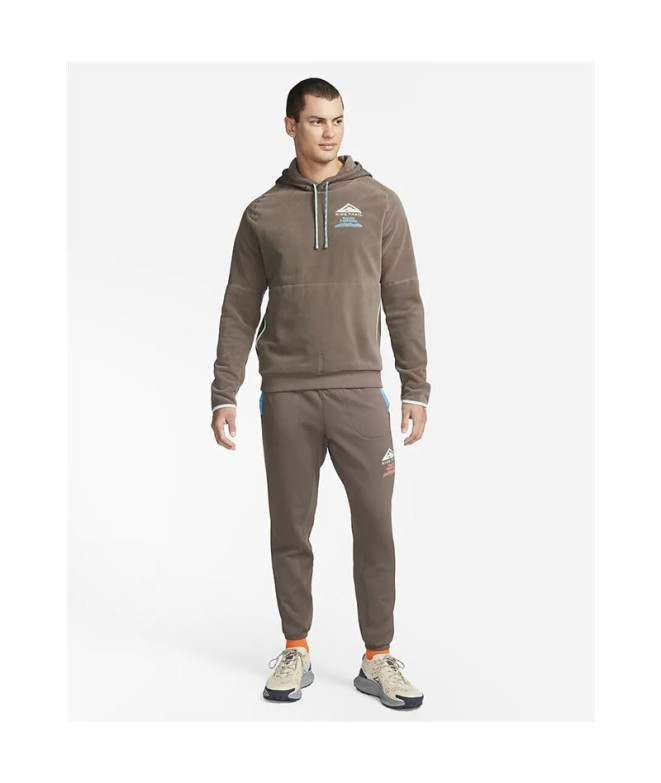 Sudadera de trail Nike Mount Blanc Hombre Grey