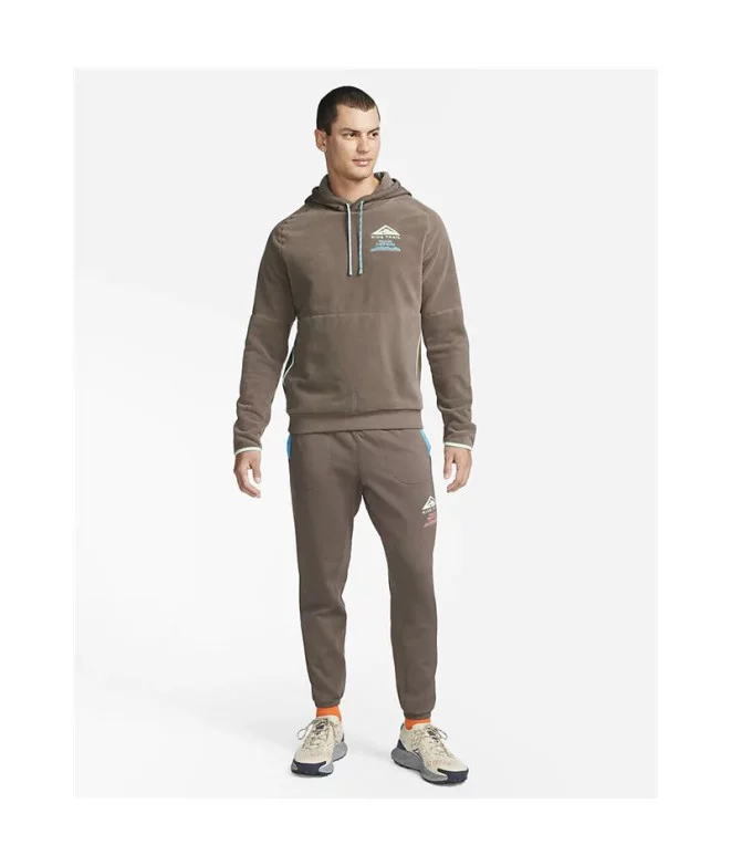 Sweat trail Nike Homme de Mount Blanc Grey