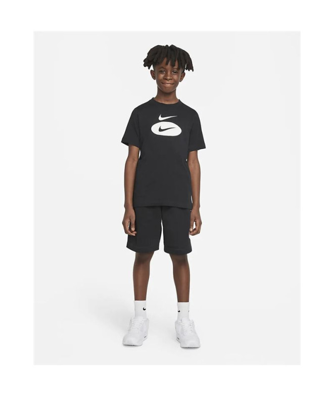 T-shirt Nike Sportswear Kids Noir