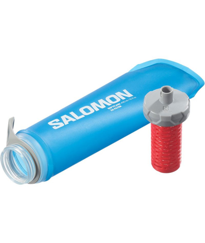 Garrafa de Trail Salomon Soft Filter 490ml Azul