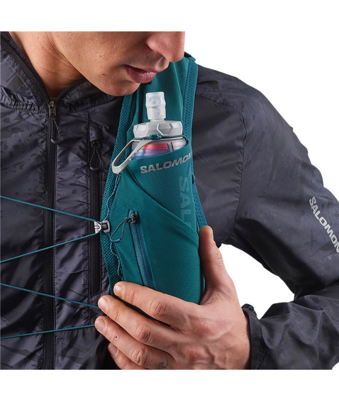 Bouteille de Trail Salomon Filtre Doux 490ml Bleu