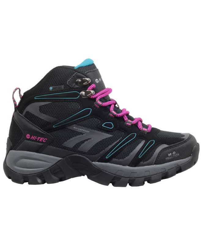 Bottes d'alpinisme Hi-Tec Muflon Mid WP Femme Noir