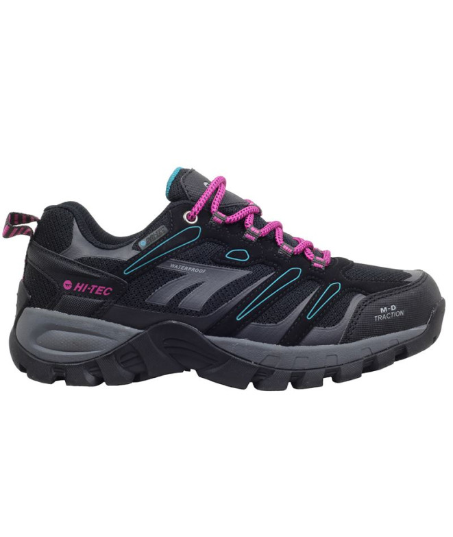 Sapatilhas de montanha Hi-Tec Muflon Low WP Feminino Preto