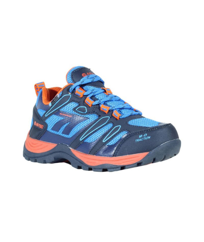 Mountain chaussures Hi-Tec Muflon Low WP Kids Blue
