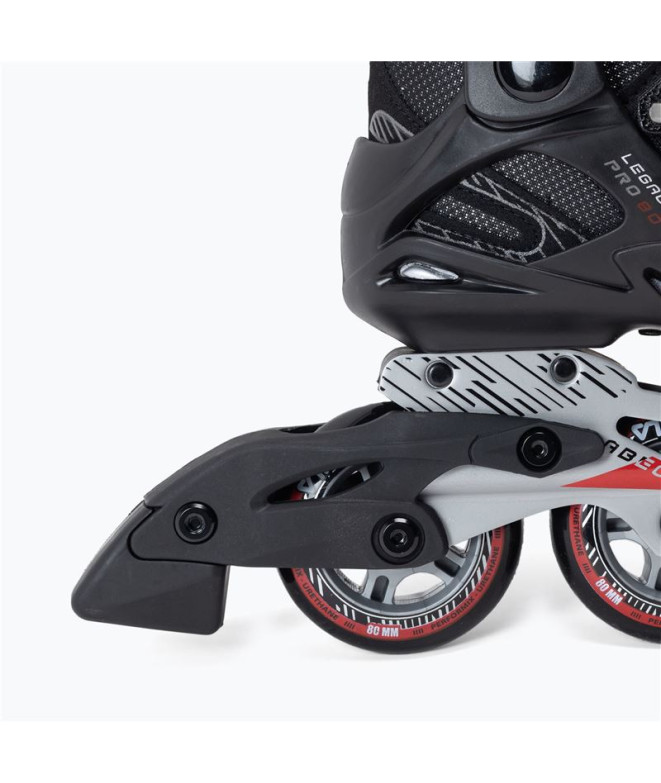 Patines Línea Fila Legacy Pro 80 Bk/Red