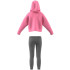 Conjunto adidas Fleece Menina Pink