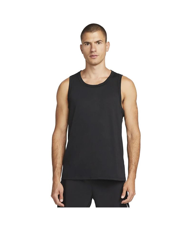 T-shirt de ioga Nike Dri-FIT para homem Preto