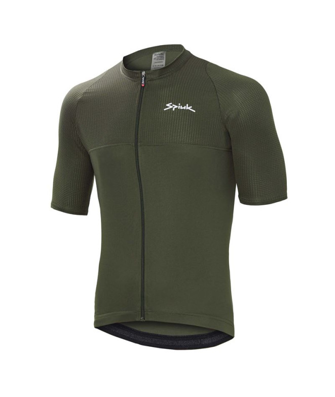 cyclisme maillot Spiuk ANATOMIC Homme Vert