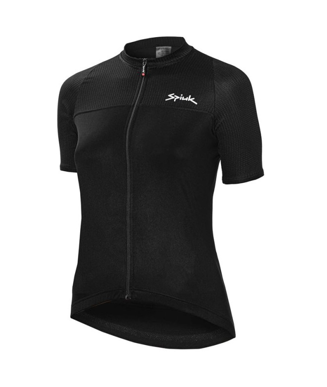 Maillot de ciclismo Spiuk ANATOMIC W Mujer Black
