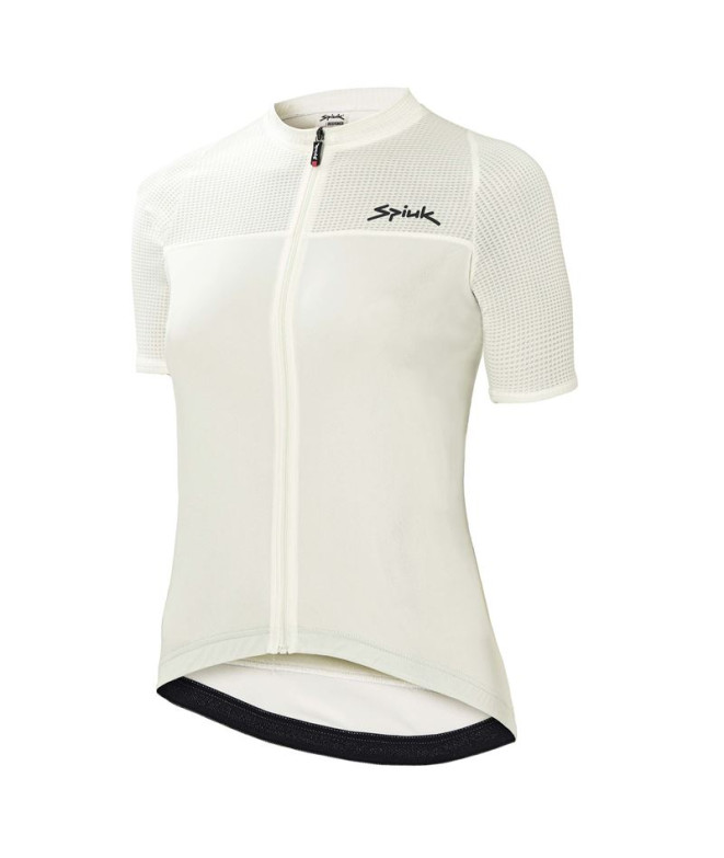 Maillot de ciclismo Spiuk ANATOMIC W Mujer White