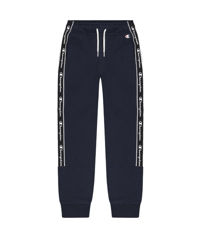 Pantalon Champion Rib Cuff Kids Noir