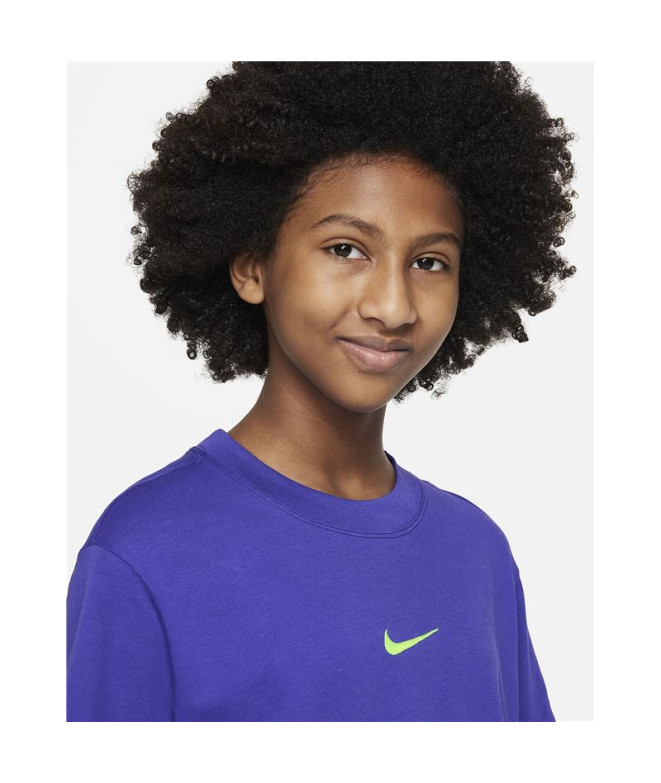 Camiseta Nike Sportswear Niña Blue
