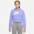 Moletom Nike Nike Menina Roupa de desporto Club Lilac