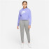 Moletom Nike Nike Menina Roupa de desporto Club Lilac
