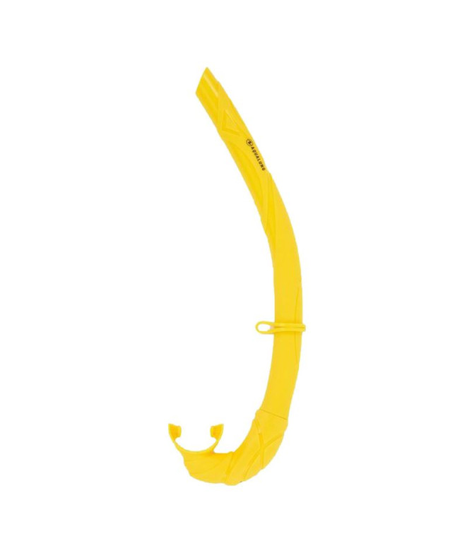 Tubo de Snorkel Aqua Lung Wrap Yellow