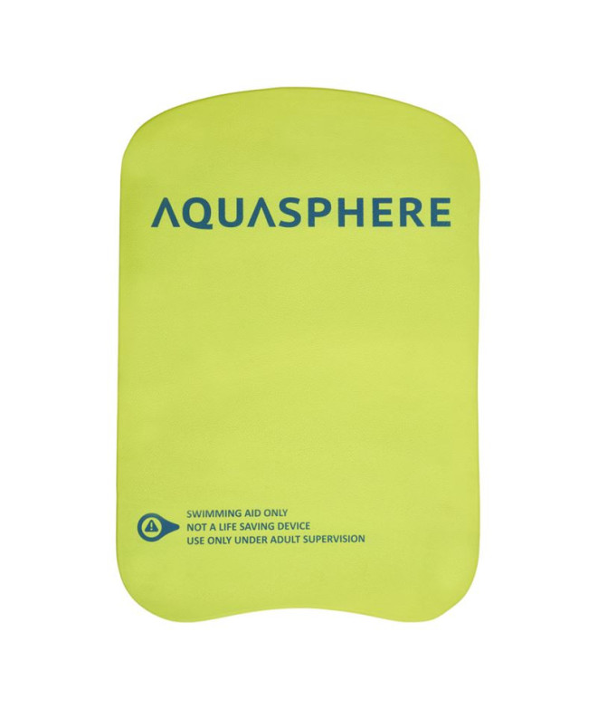 Table de natation Aqua Sphere Kickboard Jaune