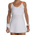 Vestido com pala Bullpadel ADAMA Mulher Branco