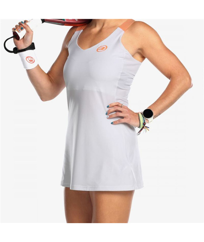 Vestido de pádel Bullpadel ADAMA Mujer White
