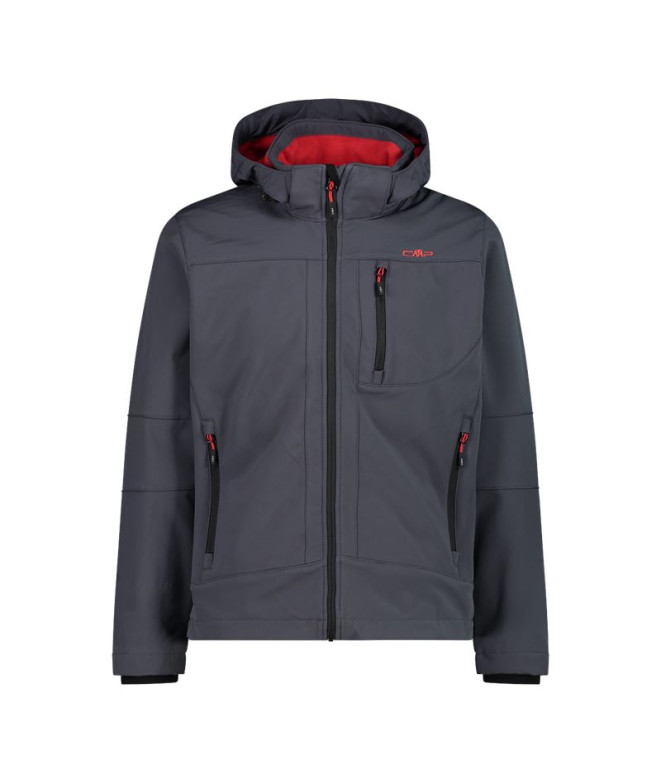 Veste avec capuche CMP Softshell Melange Homme