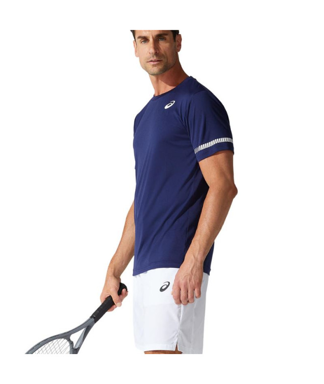 Camiseta ASICS Court SS Hombre Blue