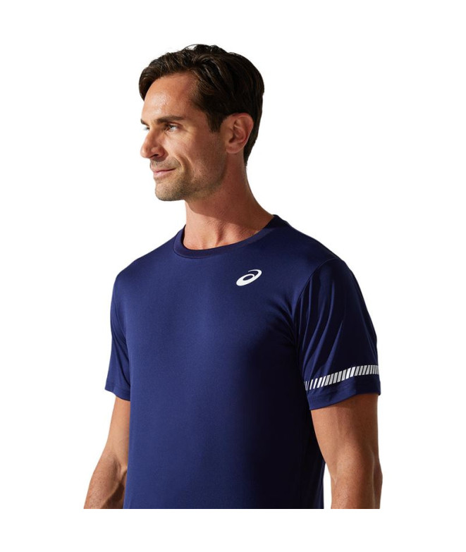 Camiseta ASICS Court SS Hombre Blue